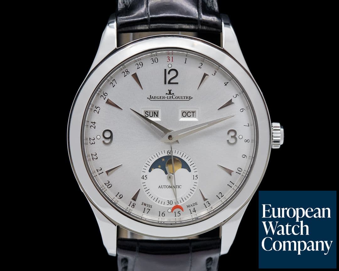 Image of Jaeger LeCoultre Master Calendar SS Silver Dial