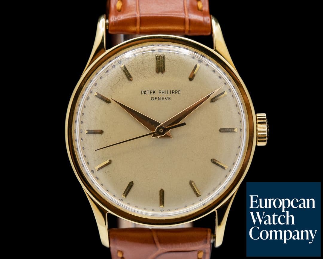 Image of Patek Philippe Calatrava Manual Wind Center Seconds 18K Yellow Gold 