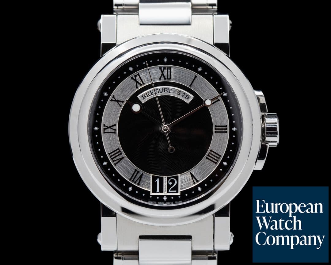 Image of Breguet Marine 5817ST Automatic Big Date SS Black Dial 2021