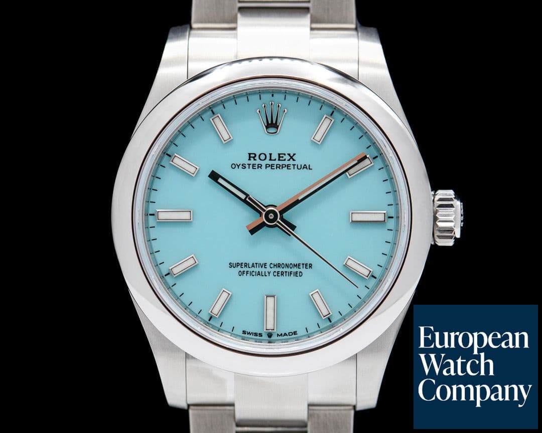 Image of Rolex Oyster Perpetual 277200 31mm SS / Turquoise 2022 UNWORN