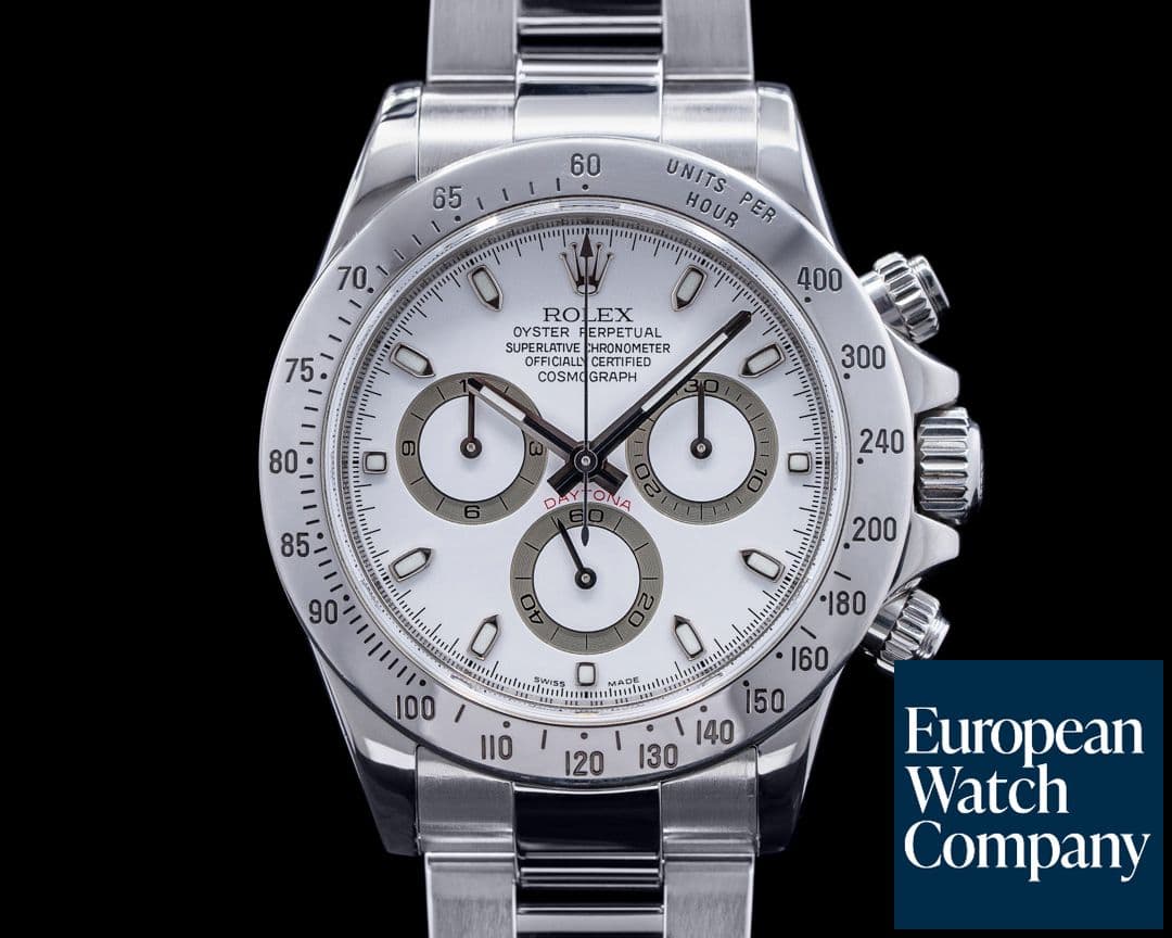 Image of Rolex Daytona 116520 White Dial SS FULL SET