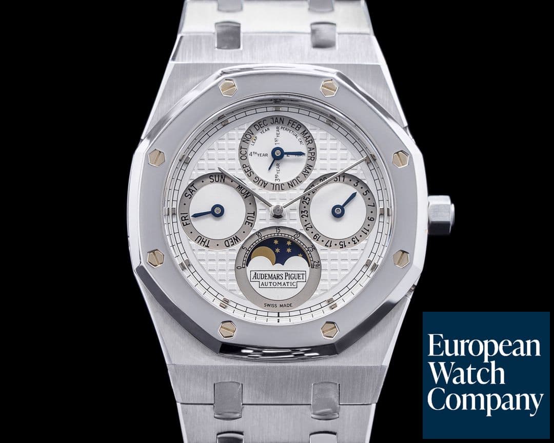Image of Audemars Piguet Royal Oak Perpetual Calendar 25820SP White Dial FULL SET 