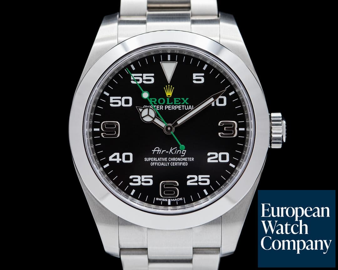 Image of Rolex Air King 116900 Black Dial SS