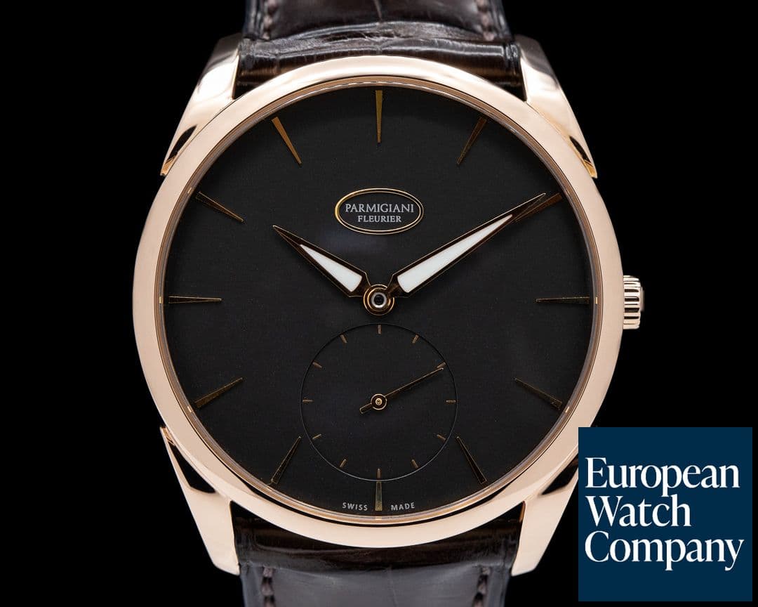Image of Parmigiani Tonda 1950 18K Rose Gold Grey Dial 39M