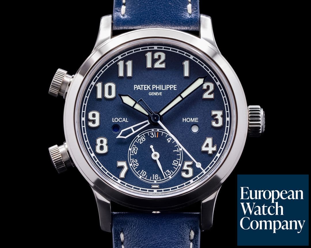 Image of Patek Philippe Mid Size 7234G Calatrava Pilot Travel Time UNWORN 2021