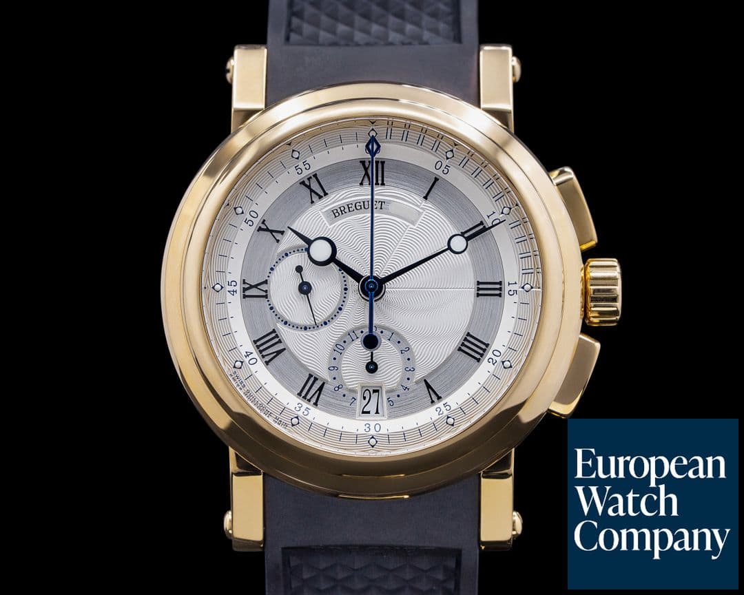 Image of Breguet Marine Chronograph 5827BA 18K Yellow Gold