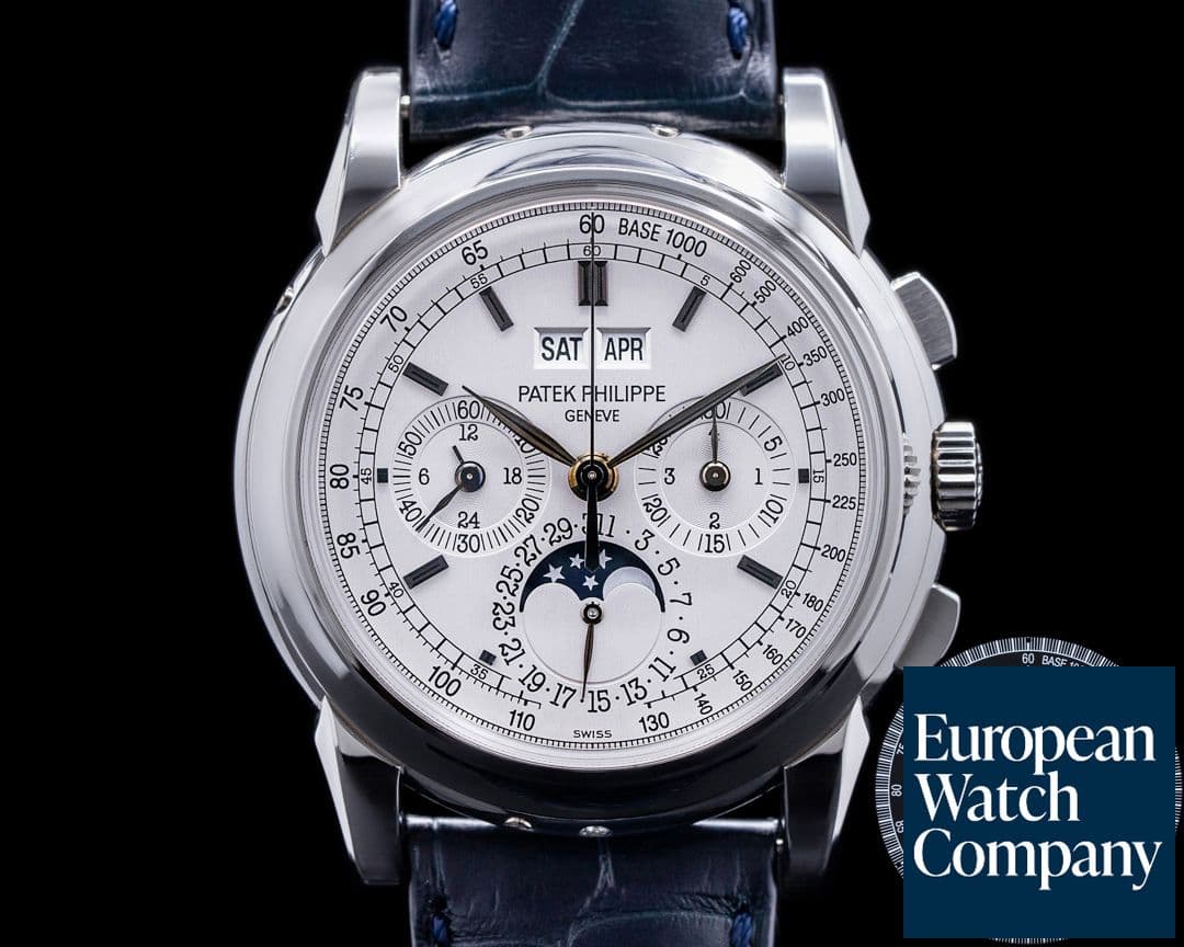 Image of Patek Philippe Perpetual Calendar 5970P  (2 Dial Set) Platinum RARE COMPLETE