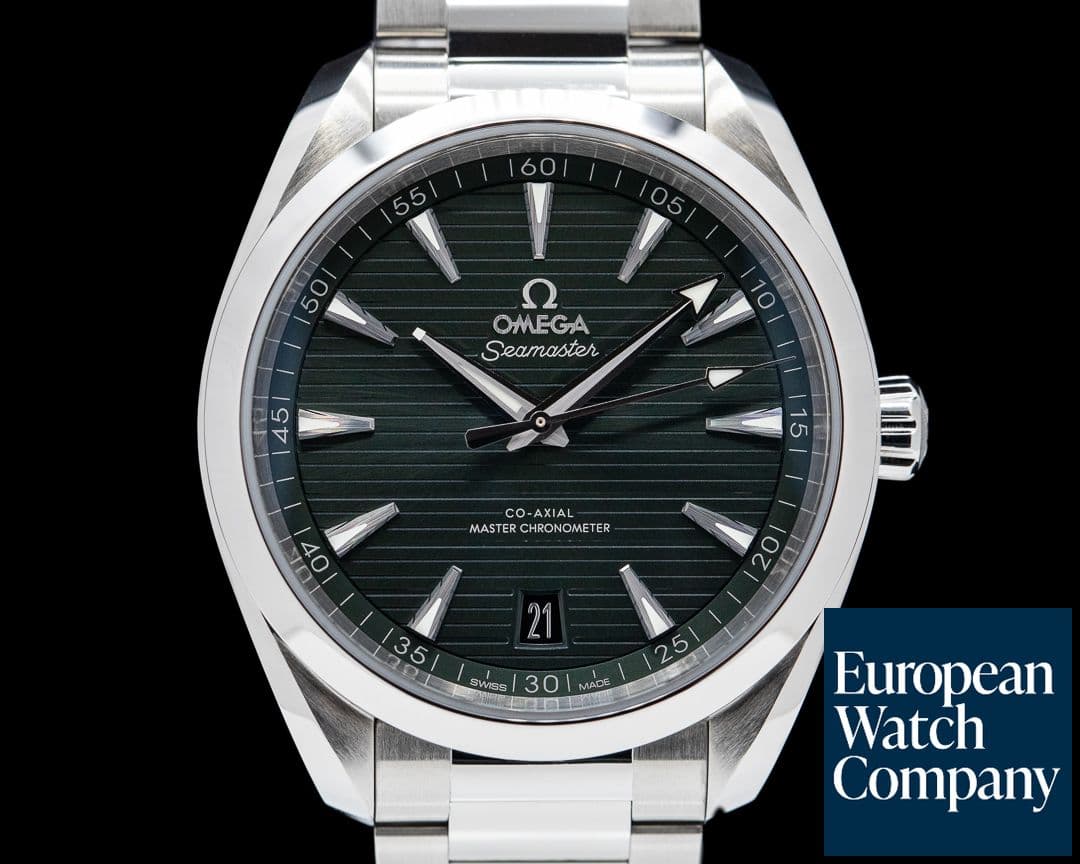 Image of Omega Seamaster Aqua Terra Co-Axial Master Green Dial SS / SS 41mm 