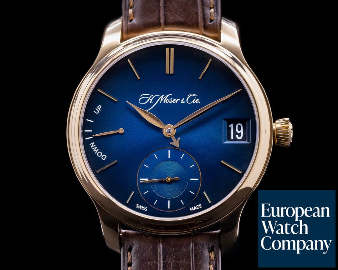 Image of H. Moser and Cie. Endeavour Perpetual Calendar 1 18k Rose Gold 2020