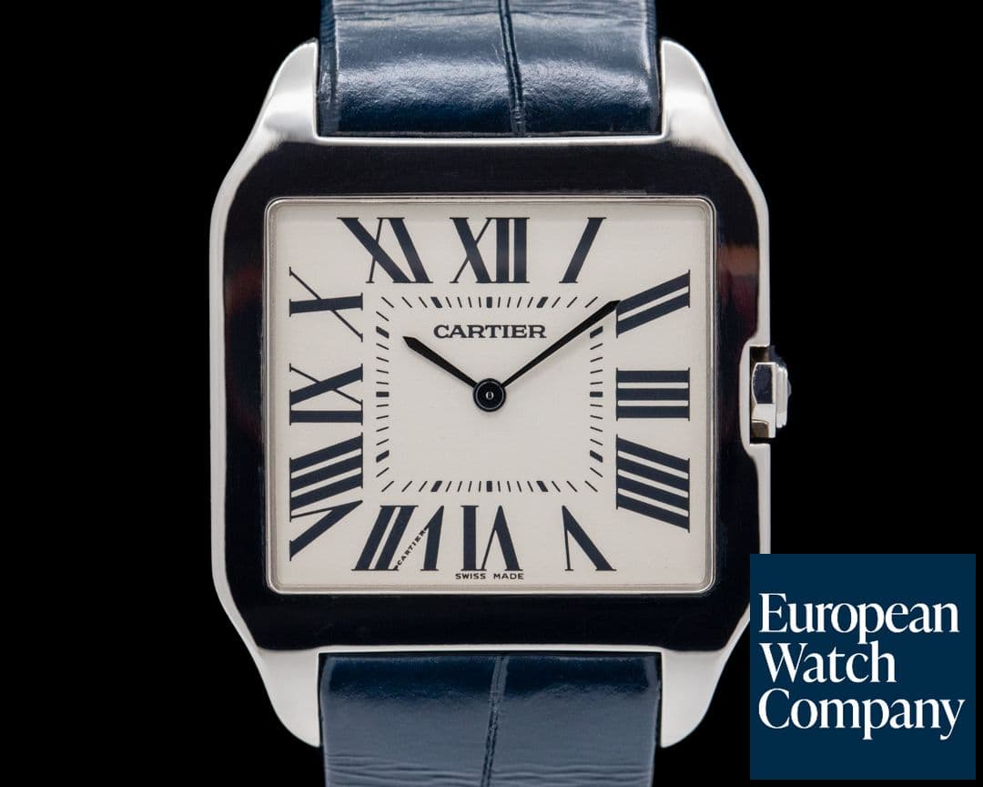 Image of Cartier Santos Dumont White Gold Manual Wind 