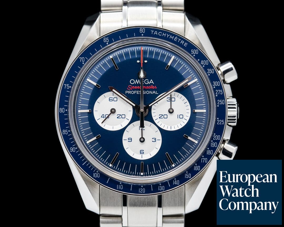 Image of Omega Speedmaster Professional "Tokyo 2020" Limited Edition BLUE 