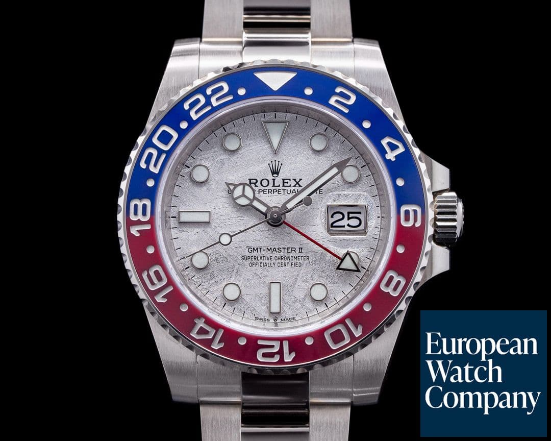Image of Rolex GMT Master II 126719 Meteorite Ceramic "Pepsi" 18K 2021 