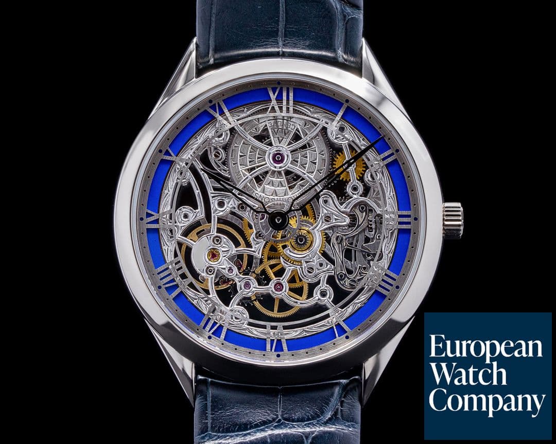 Image of Vacheron Constantin Metiers D'art Mecaniques Ajourees 18K White Gold 40MM