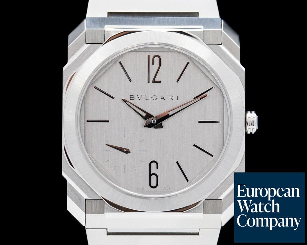 Image of Bulgari Octo Finissimo Extra Thin SS Silver Dial 40MM