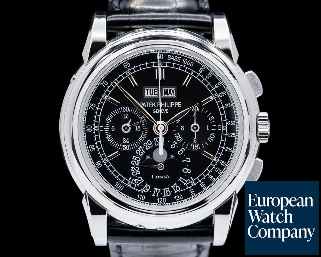 Image of Patek Philippe Perpetual Calendar 5970P Platinum TIFFANY & COMPANY