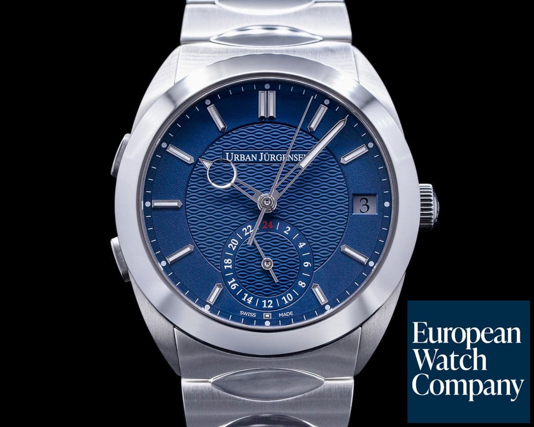 Image of Urban Jurgensen One Collection GMT 5541 Blue Dial / SS