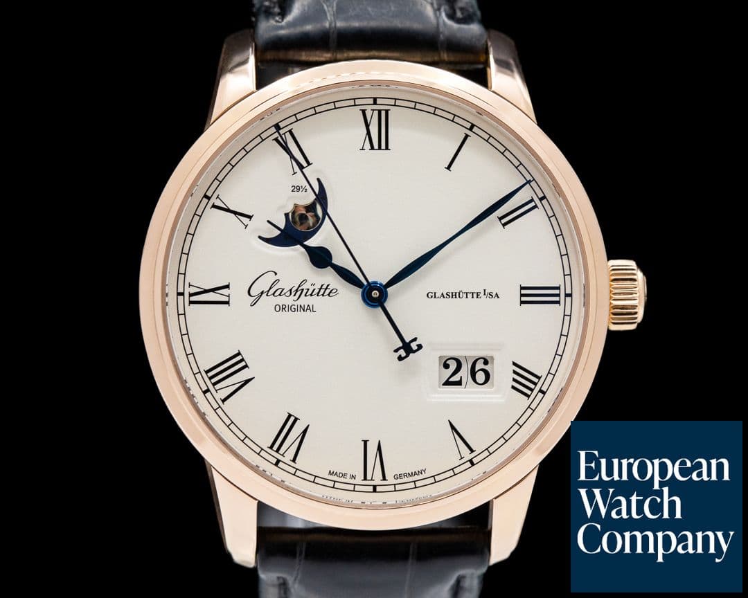 Image of Glashutte Original Senator Panorama Date Moon Phase 