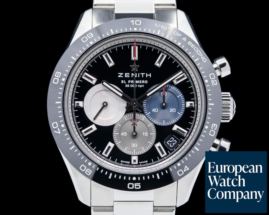 Image of Zenith El Primero Chronomaster Sport 41mm Black Dial 2021