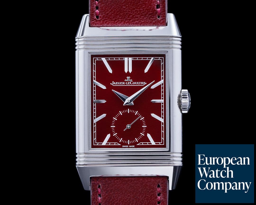 Image of Jaeger LeCoultre Reverso Tribute Small Seconds Burgundy 2021