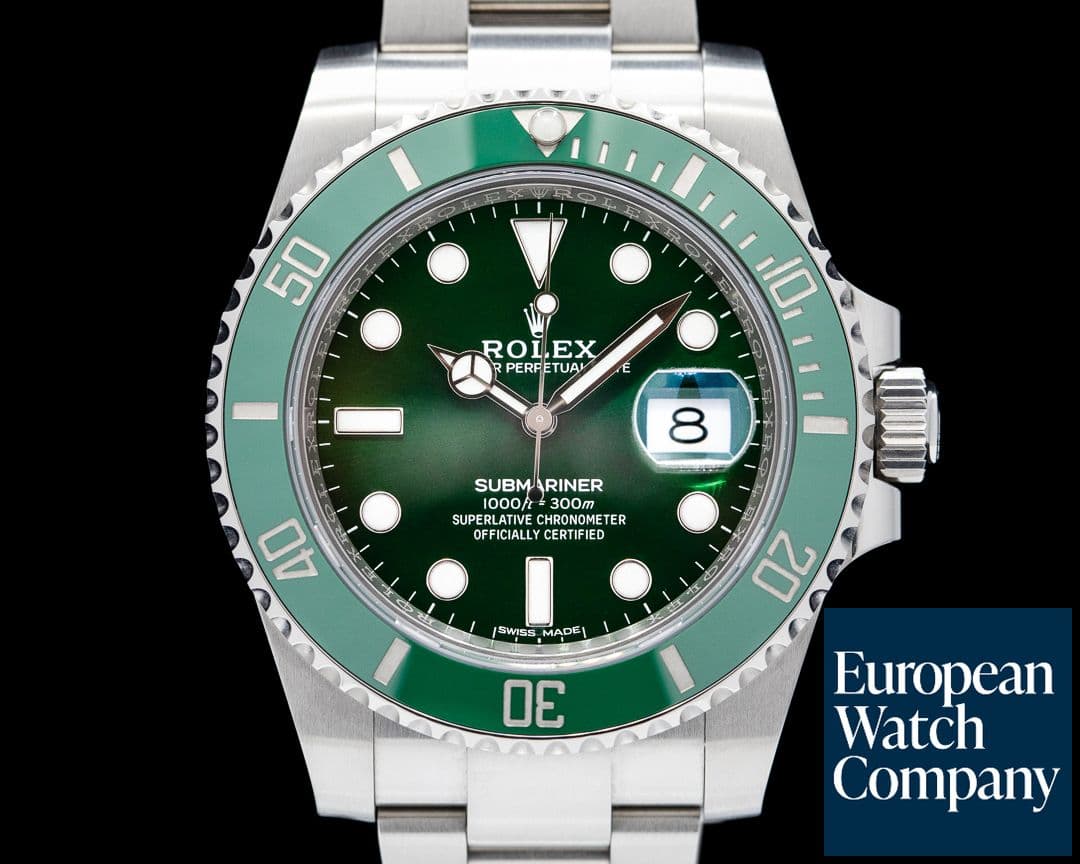 Image of Rolex Submariner "Hulk" Green Ceramic Bezel Green Dial SS 2019