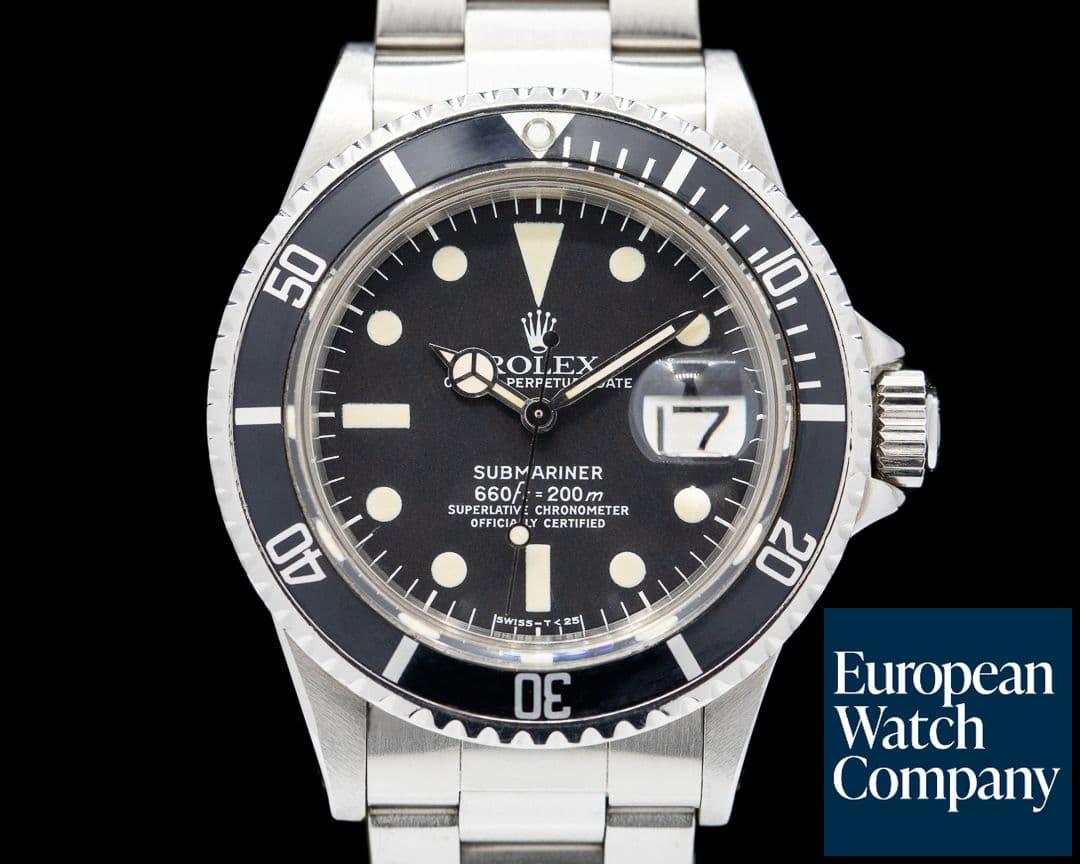 Image of Rolex Submariner 1680 SS Circa 1975 CLEAN