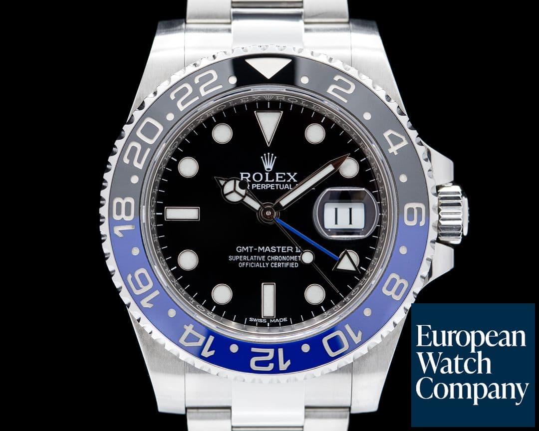 Image of Rolex GMT Master II 116710 Ceramic "Batman" SS