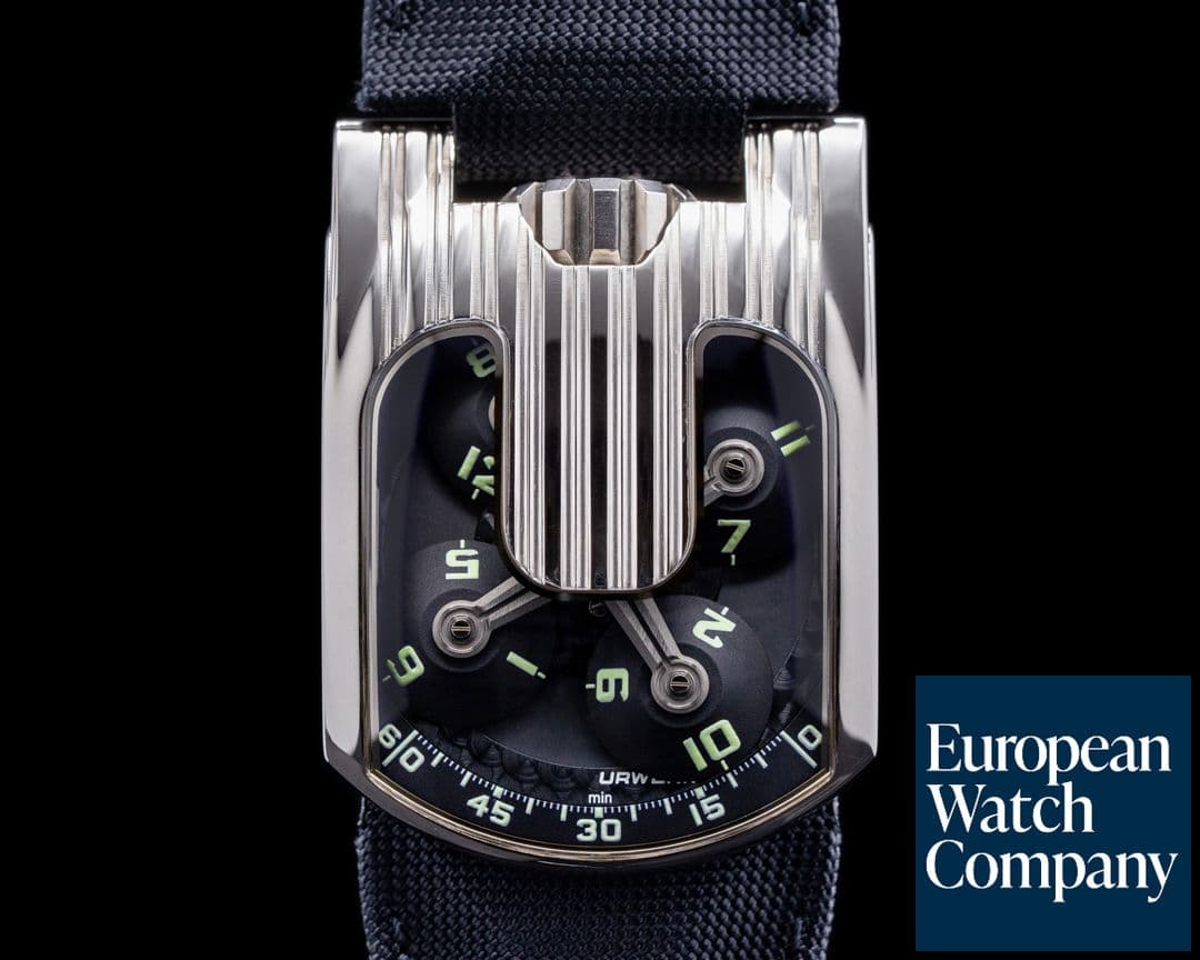 Image of URWERK 103.09 Manual Wind 18k White Gold FULL SET