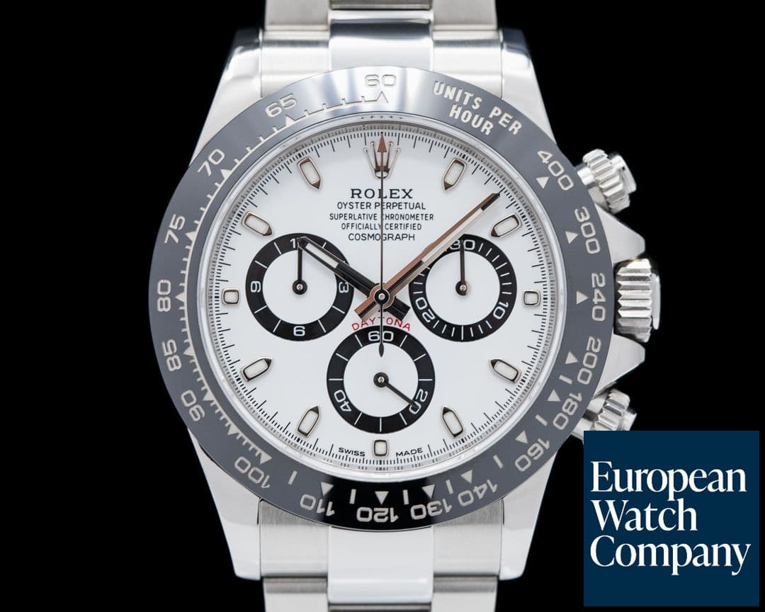 Image of Rolex Daytona 116500LN Ceramic Bezel SS / White Dial 