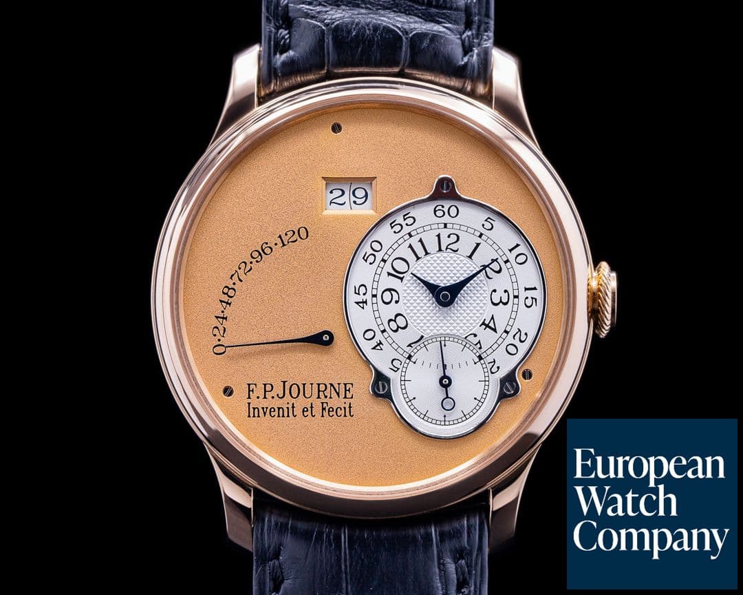 Image of F. P. Journe Octa Reserve De Marche RG / ROSE DIAL Brass Movement 38MM
