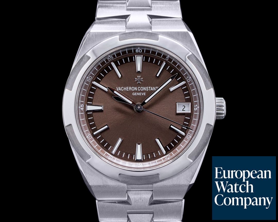 Image of Vacheron Constantin Overseas 4500v Automatic 41mm BROWN Dial RARE