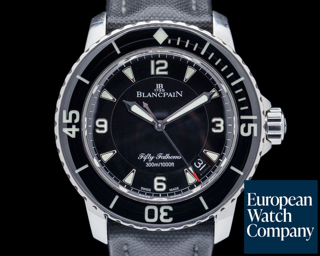 Image of Blancpain Fifty Fathoms Automatic SS / Kevlar