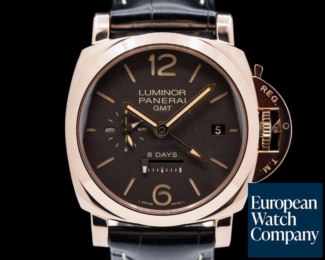 Image of Panerai Luminor 1950 8 Day GMT
