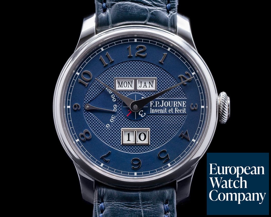 Image of F. P. Journe Octa Quantieme Perpetual Calendar Platinum Blue Dial 40MM BOUTIQUE COLLE