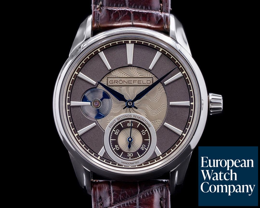 Image of Gronefeld 1941 Remontoire Constant Force 18k White Gold KARI VOUTILAINEN DIAL