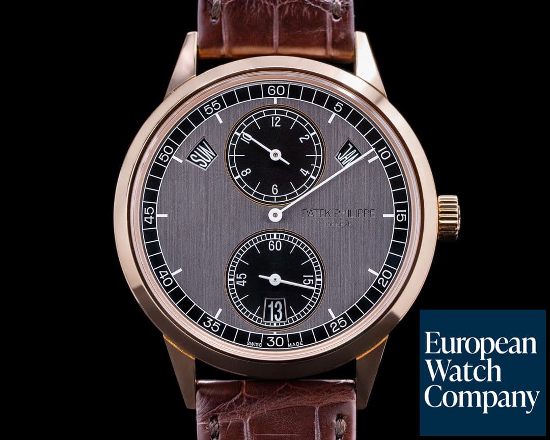 Image of Patek Philippe Annual Calendar 5235R Regulator 18K Rose Gold 