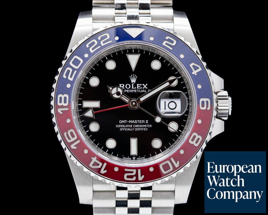 Image of Rolex GMT Master II Ceramic 126710 "Pepsi" SS / Jubilee