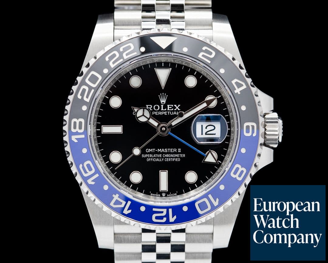 Image of Rolex GMT Master II 126710 Ceramic "Batman" SS 2022