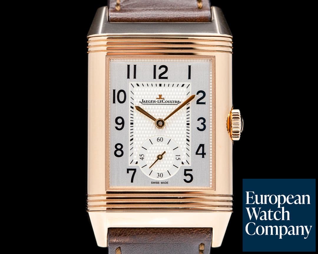 Image of Jaeger LeCoultre Classic Reverso Duo Large 18k Rose Gold 