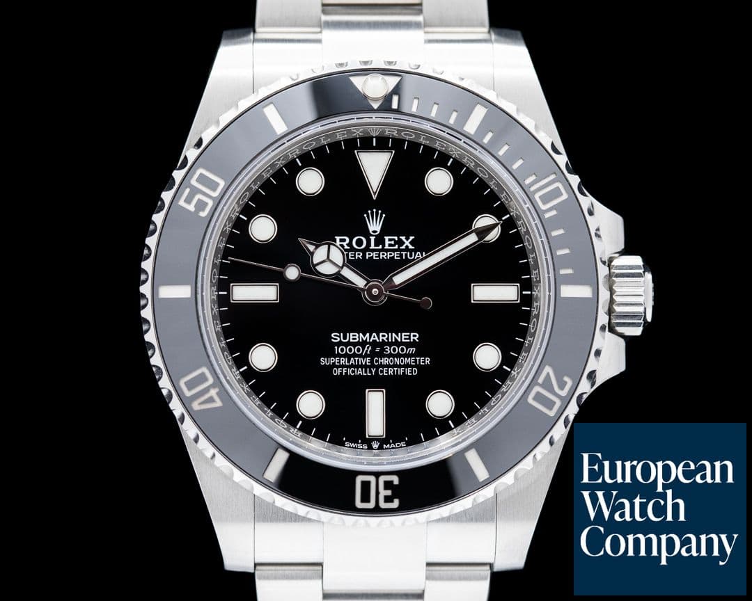 Image of Rolex Submariner 124060 No Date Ceramic Bezel 41MM 2021