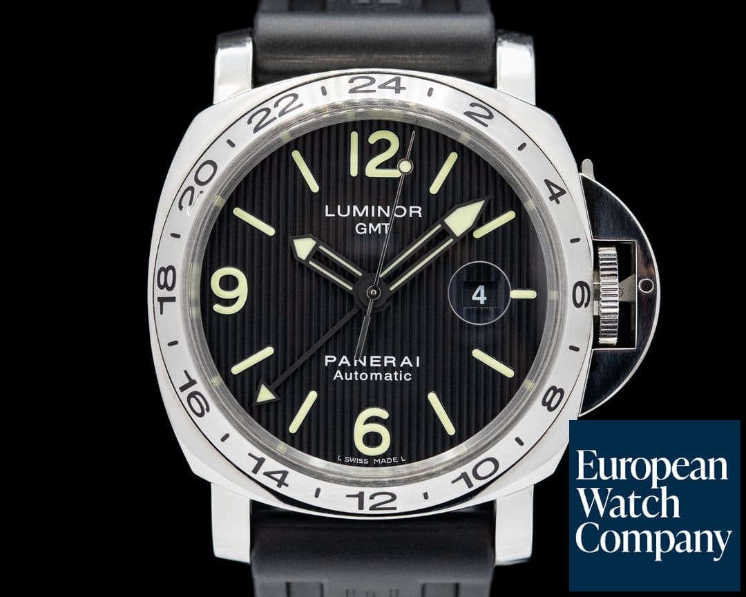 Image of Panerai Luminor GMT Tuxedo Dial SS 