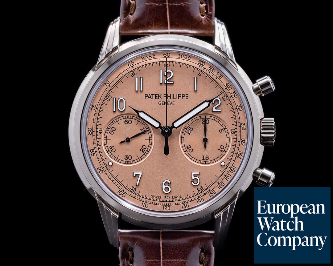 Image of Patek Philippe Chronograph 5172G Salmon 18K White Gold NEW MODEL 2022