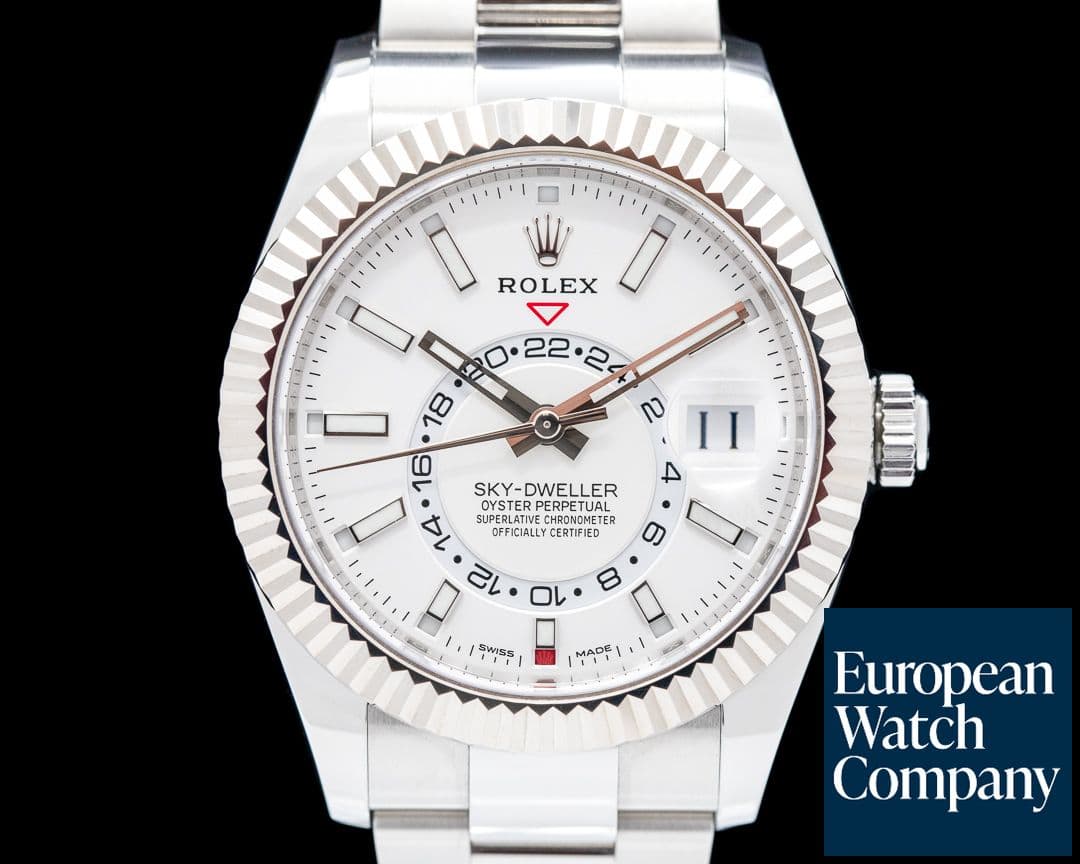 Image of Rolex Sky Dweller 326934 Steel White Dial SS 2021