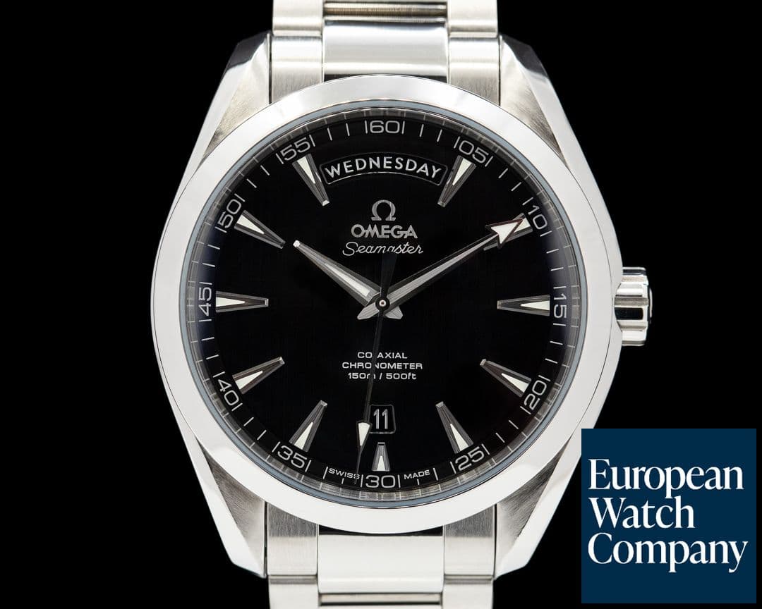 Image of Omega Aqua Terra 150M Co-Axial Chronometer Day-Date 41.5 SS