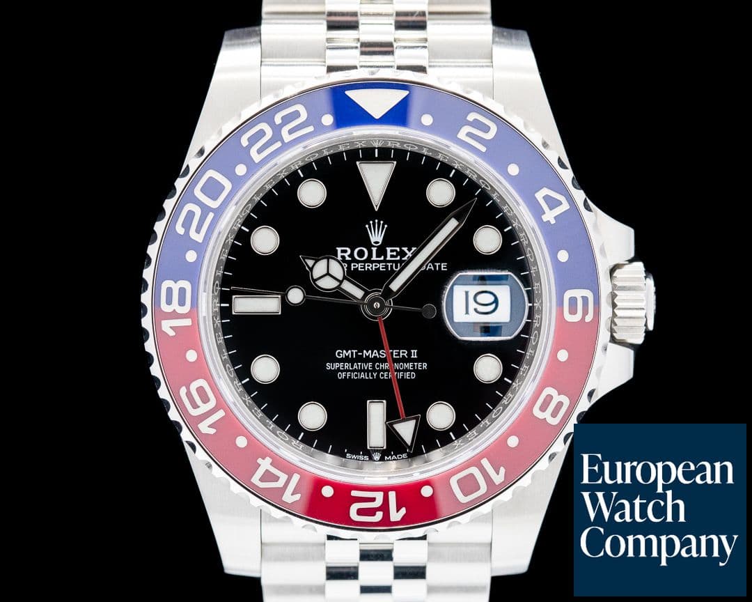 Image of Rolex GMT Master II Ceramic 126710 "Pepsi" SS / Jubilee