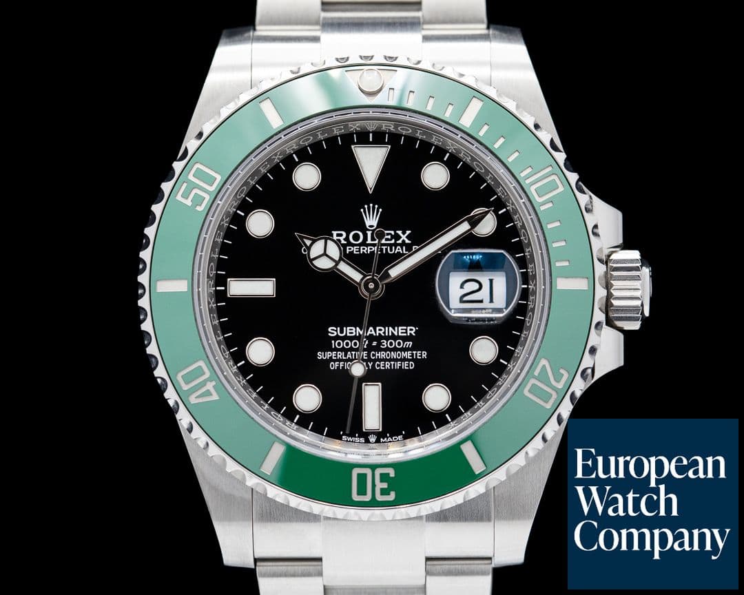 Image of Rolex Submariner Date 126610LV Kermit GREEN Ceramic Bezel 2022