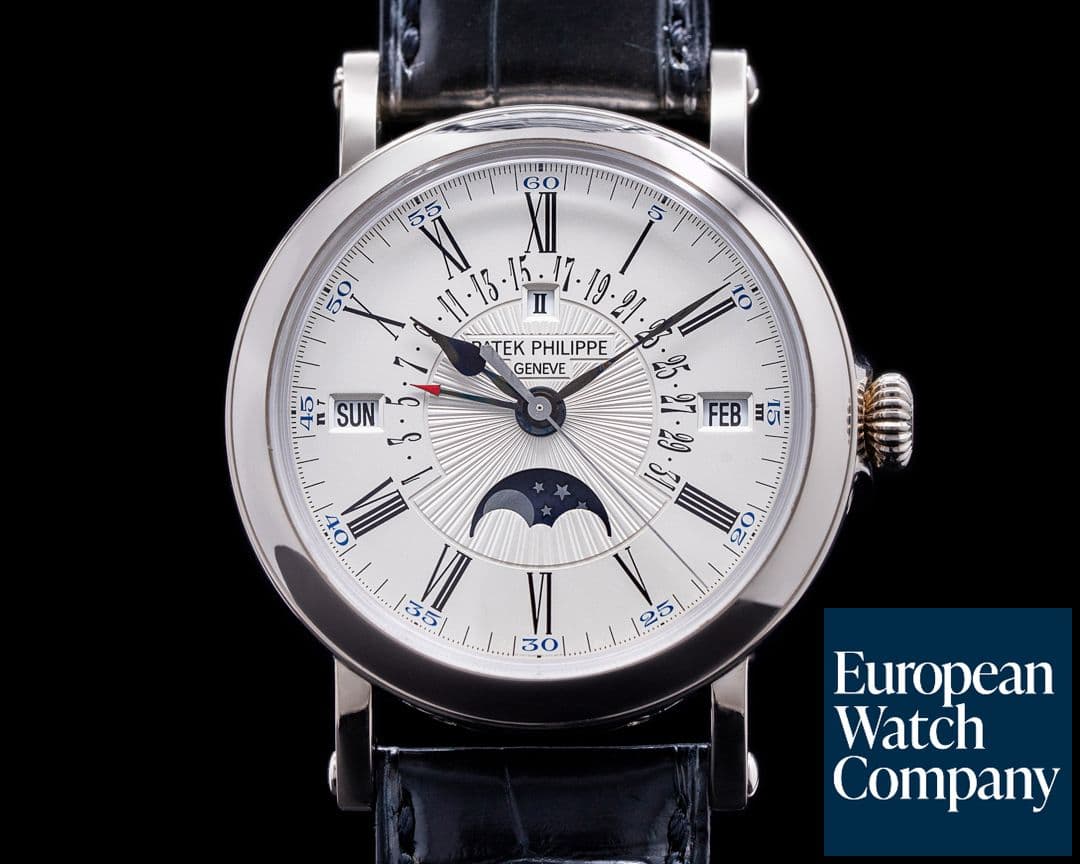 Image of Patek Philippe Retrograde Perpetual Calendar 5159G 18K White Gold FULL SET