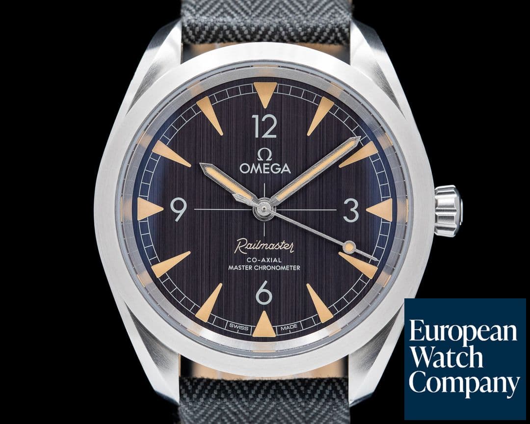 Image of Omega Railmaster Master Chronometer SS Co Axial