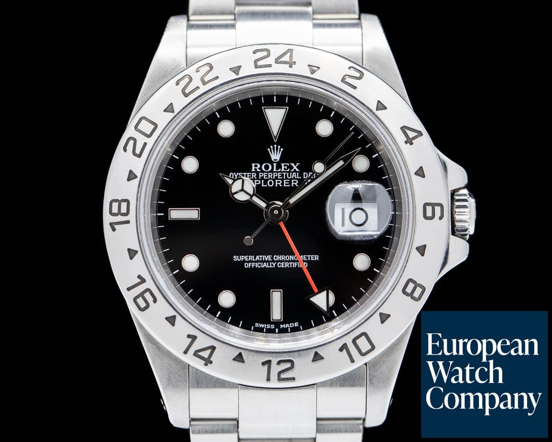 Image of Rolex Explorer II SS Black Dial 