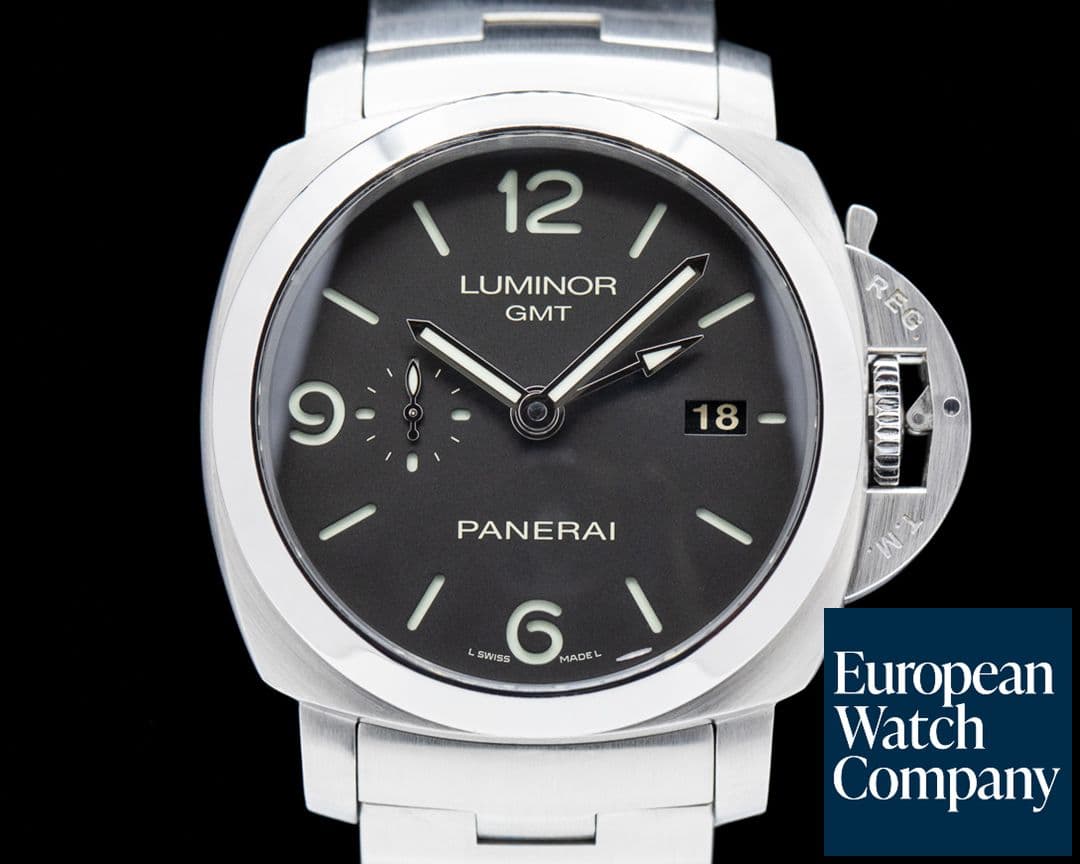 Image of Panerai Luminor 1950 3 Days GMT SS / SS Bracelet