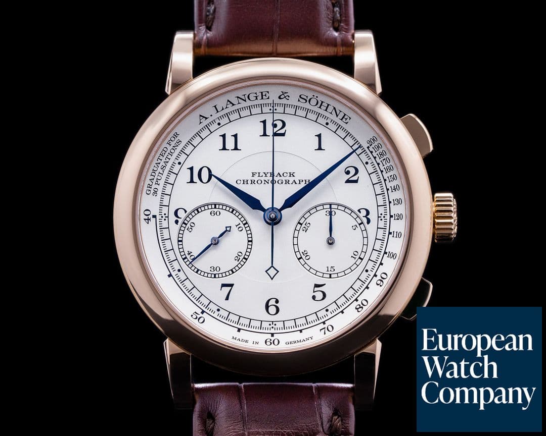 Image of A. Lange and Sohne 1815 Chronograph 414.032 18K Rose Gold